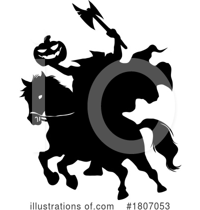 Royalty-Free (RF) Halloween Clipart Illustration by Hit Toon - Stock Sample #1807053