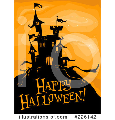 Royalty-Free (RF) Halloween Clipart Illustration by BNP Design Studio - Stock Sample #226142