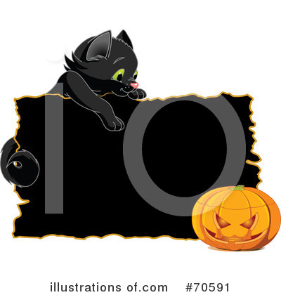 Black Cat Clipart #70591 by Pushkin