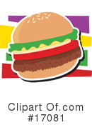 Hamburger Clipart #17081 by Maria Bell
