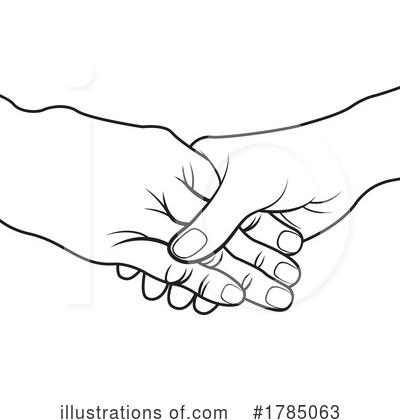 Hand Shake Clipart #1785063 by Lal Perera