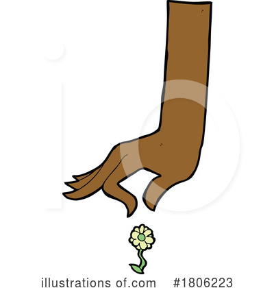 Royalty-Free (RF) Hand Clipart Illustration by lineartestpilot - Stock Sample #1806223
