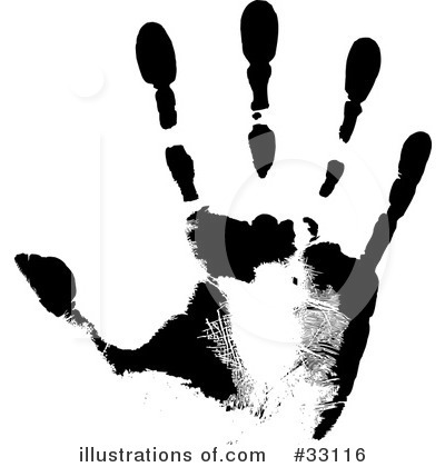 Royalty-Free (RF) Hand Clipart Illustration by elaineitalia - Stock Sample #33116