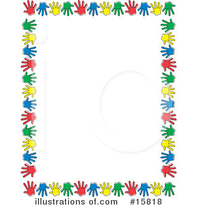 Royalty-Free (RF) Hand Prints Clipart Illustration by Andy Nortnik - Stock Sample #15818