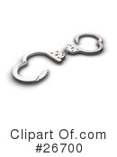 Handcuffs Clipart #26700 by KJ Pargeter