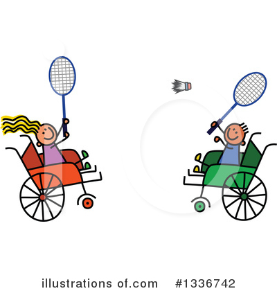 Badminton Clipart #1336742 by Prawny