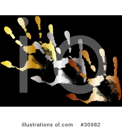 Royalty-Free (RF) Hands Clipart Illustration by elaineitalia - Stock Sample #30982