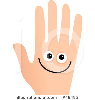 Royalty-Free (RF) Hands Clipart Illustration by Prawny - Stock Sample #48485