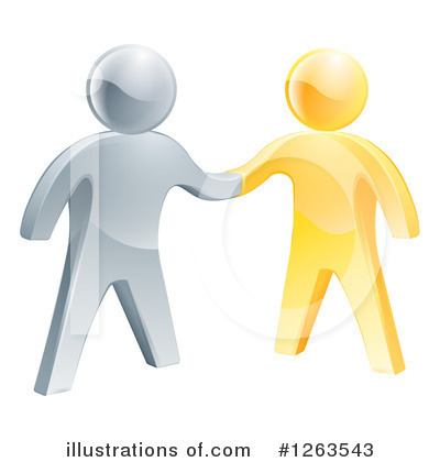 Handshake Clipart #1263543 by AtStockIllustration