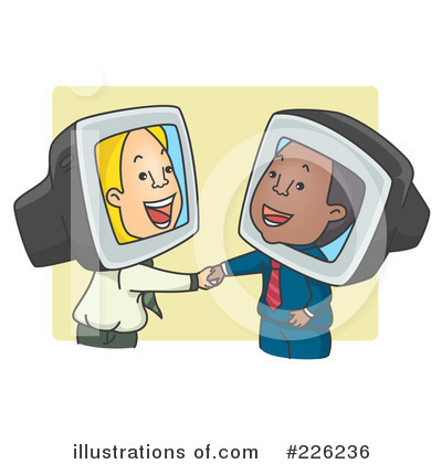 Royalty-Free (RF) Handshake Clipart Illustration by BNP Design Studio - Stock Sample #226236