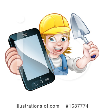 Royalty-Free (RF) Handy Man Clipart Illustration by AtStockIllustration - Stock Sample #1637774