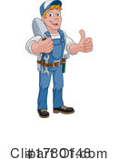 Handyman Clipart #1780148 by AtStockIllustration