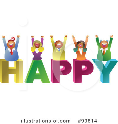 Royalty-Free (RF) Happy Clipart Illustration by Prawny - Stock Sample #99614