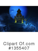 Haunted Castle Clipart #1355407 by KJ Pargeter