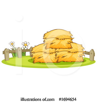 Hay Clipart #1694654 - Illustration by Graphics RF