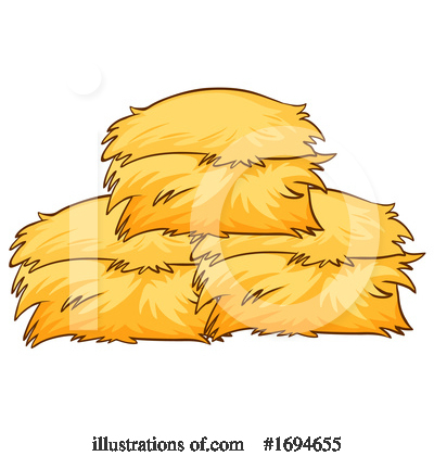 Hay Clipart #1694655 - Illustration by Graphics RF
