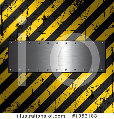 Hazard Stripes Clipart #1053183 by KJ Pargeter