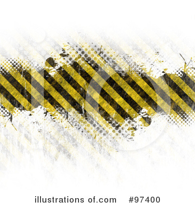 Royalty-Free (RF) Hazard Stripes Clipart Illustration by Arena Creative - Stock Sample #97400