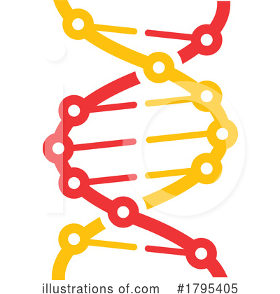 Dna Strand Clipart #1795405 by Vector Tradition SM