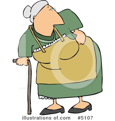 Old People Clipart #5107 by djart