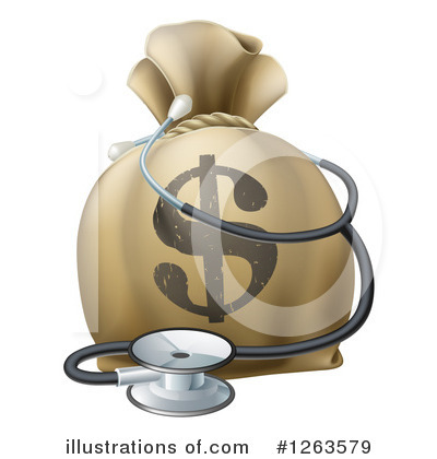 Money Bag Clipart #1263579 by AtStockIllustration