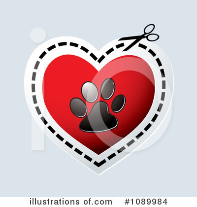 Royalty-Free (RF) Heart Clipart Illustration by michaeltravers - Stock Sample #1089984