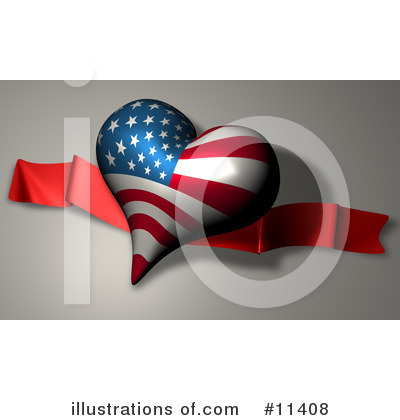 Fourth Of July Clipart #11408 by AtStockIllustration