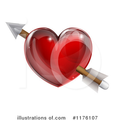 Royalty-Free (RF) Heart Clipart Illustration by AtStockIllustration - Stock Sample #1176107