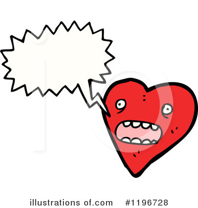 Royalty-Free (RF) Heart Clipart Illustration by lineartestpilot - Stock Sample #1196728