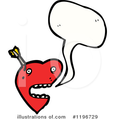 Royalty-Free (RF) Heart Clipart Illustration by lineartestpilot - Stock Sample #1196729