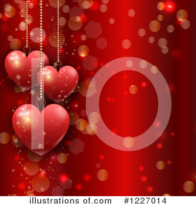Valentine Background Clipart #1227014 by KJ Pargeter