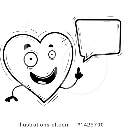 Royalty-Free (RF) Heart Clipart Illustration by Cory Thoman - Stock Sample #1425790