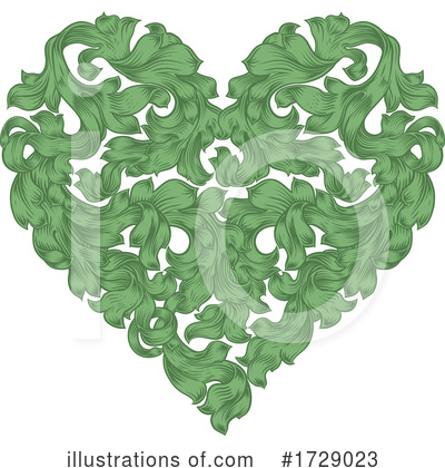 Royalty-Free (RF) Heart Clipart Illustration by AtStockIllustration - Stock Sample #1729023