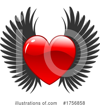 Royalty-Free (RF) Heart Clipart Illustration by KJ Pargeter - Stock Sample #1756858