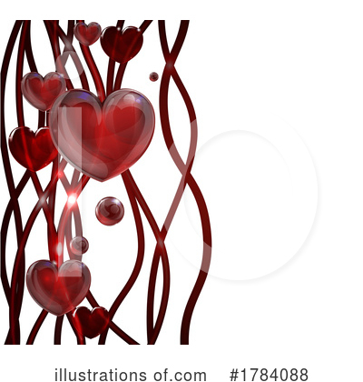 Hearts Clipart #1784088 by AtStockIllustration