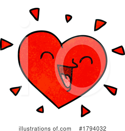 Royalty-Free (RF) Heart Clipart Illustration by lineartestpilot - Stock Sample #1794032