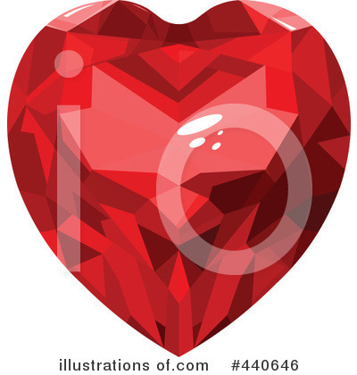 Ruby Heart Clipart #440646 by Pushkin