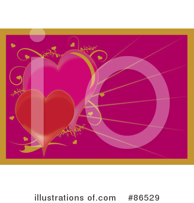 Royalty-Free (RF) Heart Clipart Illustration by Pams Clipart - Stock Sample #86529