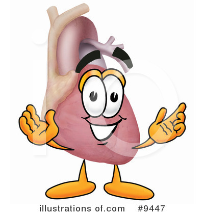 Royalty-Free (RF) Heart Clipart Illustration by Mascot Junction - Stock Sample #9447