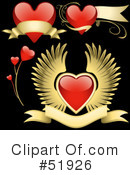 Hearts Clipart #51926 by dero