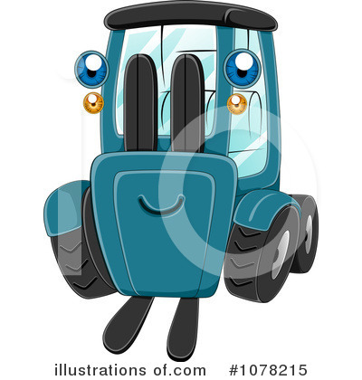 Forklift Clipart #1078215 by BNP Design Studio