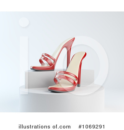 Royalty-Free (RF) Heels Clipart Illustration by Mopic - Stock Sample #1069291