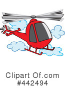 Helicopter Clipart #442494 by toonaday
