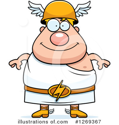 Royalty-Free (RF) Hermes Clipart Illustration by Cory Thoman - Stock Sample #1269367