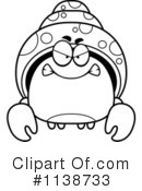 Hermit Crab Clipart #1138733 by Cory Thoman