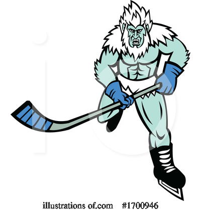 Yeti Clipart #1700946 by patrimonio