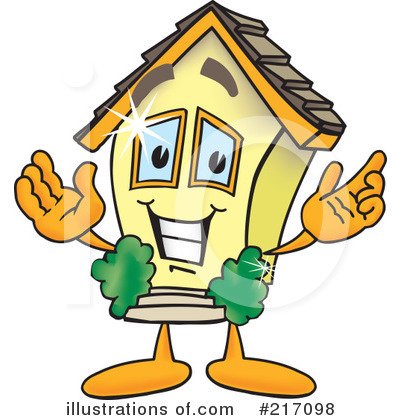 House Clipart #217098 by Mascot Junction