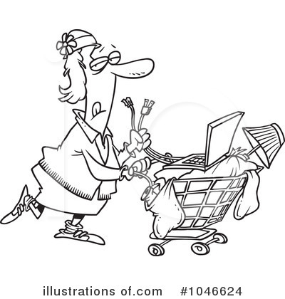 Royalty-Free (RF) Homeless Clipart Illustration by toonaday - Stock Sample #1046624