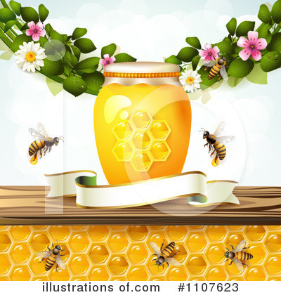 Honeycombs Clipart #1107623 by merlinul