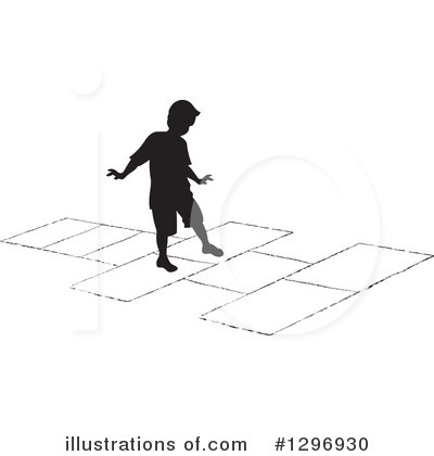 Royalty-Free (RF) Hopscotch Clipart Illustration by Lal Perera - Stock Sample #1296930